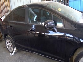 2014 HONDA CIVIC, BLACK, LX MODEL, 1.8L, AT,   A26323